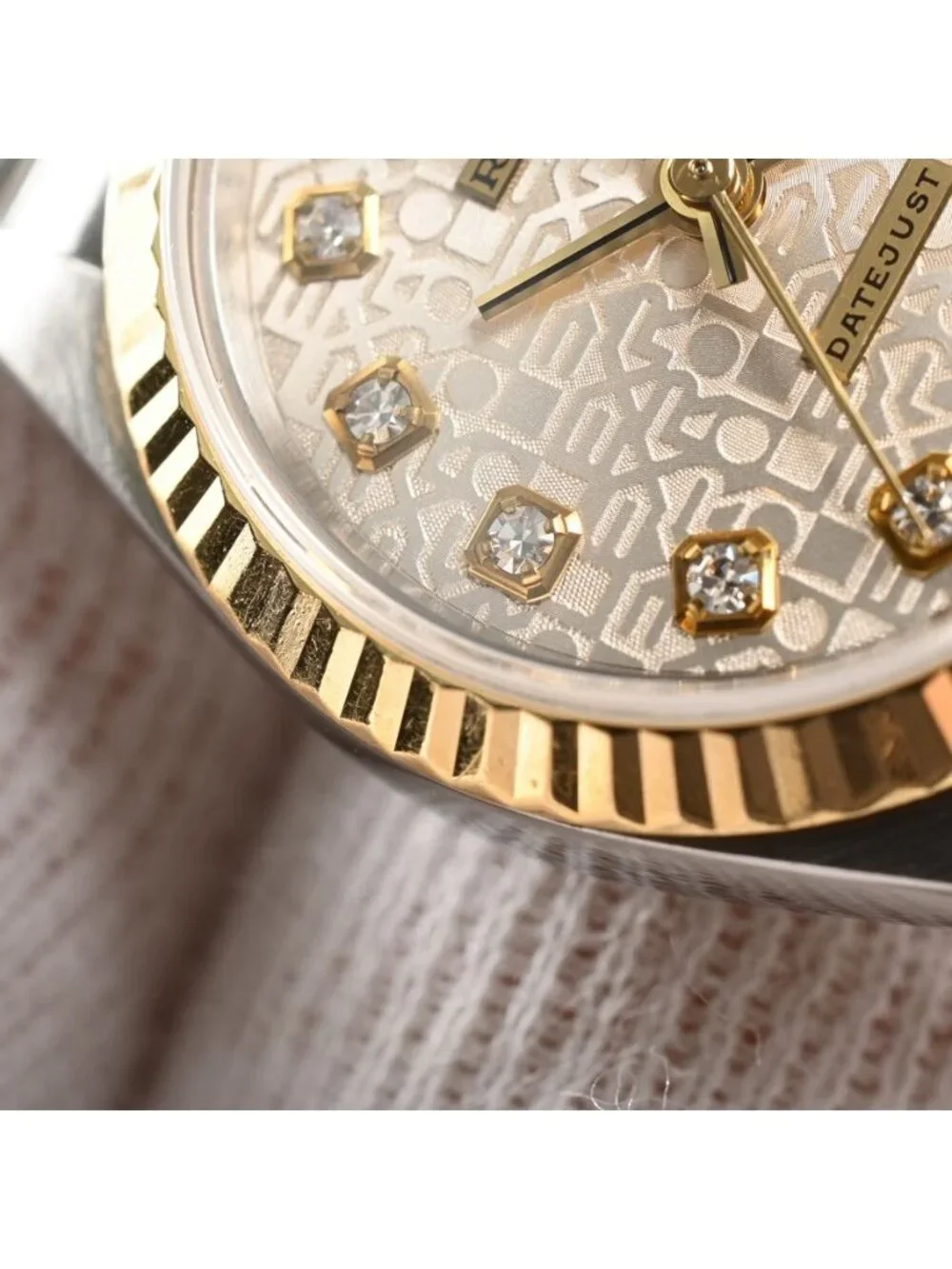 Rolex Watch Datejust Gold